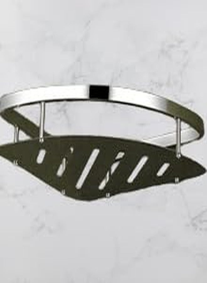 JAGGER JAG196 Premium Multipurpose Wall Mount 304 Stainless Steel Bathroom Selves/Kitchen Selves/Rack/Caddy Basket/Bathroom Accessories (Chrome Plating) (SS Corner Shelf) - Image 4